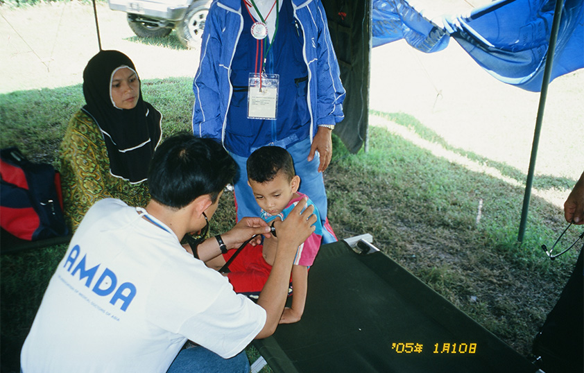 災害支援の様子1